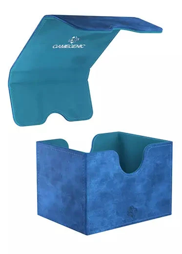 Gamegenic: Sidekick 100+ XL Convertible Deck Box Gamegenic: Sidekick 100+ XL Convertible Deck Box -Double Sleeveds Store Gamegenic Sidekick 100 XL Convertible Deck Box Blue Open