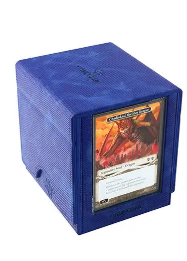 Gamegenic: Sidekick PRO 100+ XL Convertible Deck Box Gamegenic: Sidekick PRO 100+ XL Convertible Deck Box -Double Sleeveds Store Gamegenic Sidekick Pro 100 XL Convertible Blue