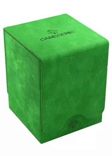 Gamegenic: Squire 100+ XL Convertible Deck Box Gamegenic: Squire 100+ XL Convertible Deck Box -Double Sleeveds Store Gamegenic Squire 100 XL Convertible Deck Box Green