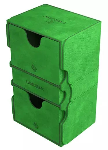 Gamegenic: Stronghold 200+ XL Convertible Deck Box Gamegenic: Stronghold 200+ XL Convertible Deck Box -Double Sleeveds Store Gamegenic Stronghold 200 XL Convertible Deck Box Green