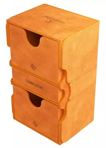 Gamegenic: Stronghold 200+ XL Convertible Deck Box Gamegenic: Stronghold 200+ XL Convertible Deck Box -Double Sleeveds Store Gamegenic Stronghold 200 XL Convertible Deck Box Orange