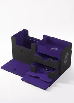 Gamegenic: The Academic 133XL - Tolarian Community College -Double Sleeveds Store Gamegenic Tolarian Community College Academic 133XL Black Purple Open