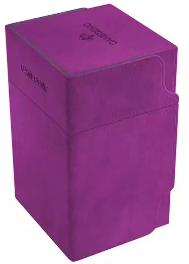 Gamegenic: Watchtower 100+ Deck Box Gamegenic: Watchtower 100+ Deck Box -Double Sleeveds Store Gamegenic Watchtower 100 Convertible Deck Box Purple