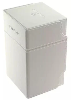 Gamegenic: Watchtower 100+ Deck Box 5 Gamegenic: Watchtower 100+ Deck Box -Double Sleeveds Store Gamegenic Watchtower 100 Convertible Deck Box White