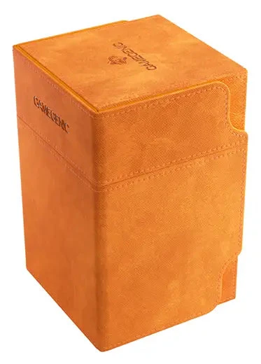 Gamegenic: Watchtower 100+ XL Convertible Deck Box Gamegenic: Watchtower 100+ XL Convertible Deck Box -Double Sleeveds Store Gamegenic Watchtower 100 XL Convertible Deck Box Orange