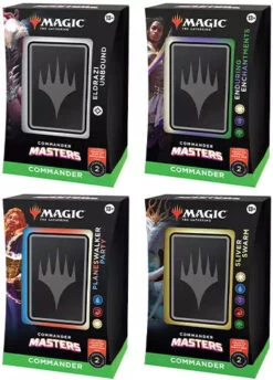 Magic The Gathering MTG: Commander Masters - Commander Decks Set Of 4