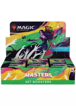 Magic The Gathering MTG: Commander Masters - Set Booster Box