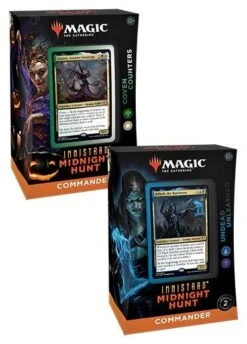 Magic The Gathering MTG: Innistrad Midnight Hunt - Commander Decks (Set Of 2)