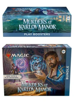 Magic The Gathering MTG: Murders At Karlov Manor - Play Booster Box And Bundle