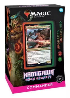 Magic The Gathering MTG: Kamigawa Neon Dynasty - Upgrades Unleashed Commander Deck