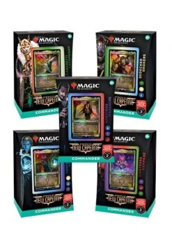 Magic The Gathering MTG: Streets Of New Capenna - Commander Decks Set Of 5