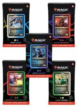 Magic The Gathering MTG: Starter Commander Decks 2022 - Set Of 5