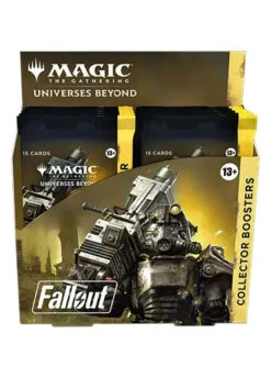 Magic The Gathering MTG Universes Beyond: Fallout: Out Of The Vault - Collector Booster Box