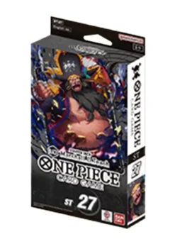 One Piece TCG: Starter Decks ST23-28 (PRE-ORDER) -Double Sleeveds Store One Piece Starter Deck Black Marshall D Teach ST 27