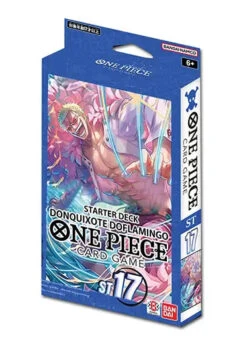 One Piece TCG: Starter Decks -Double Sleeveds Store One Piece Starter Deck Blue Donquixote Doflamingo ST 17