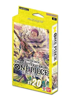 One Piece TCG: Starter Decks -Double Sleeveds Store One Piece Starter Deck Yellow Charlotte Katakuri ST 20
