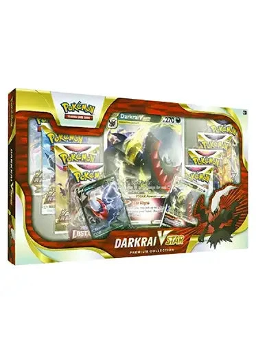 Pokemon TCG: Darkrai VSTAR Premium Collection Pokemon TCG: Darkrai VSTAR Premium Collection -Double Sleeveds Store Pokemon TCG Darkrai Vstar Premium Collection