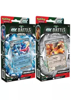 Pokemon TCG: Ex Battle Decks - Kangaskhan Ex/Greninja Ex - Set Of 2