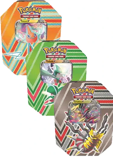 Pokemon TCG: Hidden Potential Tins - Gallade V/Giratina V/Rotom V Pokemon TCG: Hidden Potential Tins - Gallade V/Giratina V/Rotom V -Double Sleeveds Store Pokemon TCG Hidden Potential Tin Giratina V Rotom V Gallade V