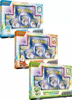 Pokemon TCG: Paldea Collection Set Of 3 (Sprigatito, Fuecoco And Quaxly)