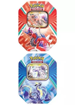 Pokemon TCG: Paldea Legends Tin - Koraidon/Miraidon Set Of 2
