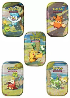 Pokemon TCG: Paldea Mini Tins - Set Of 5