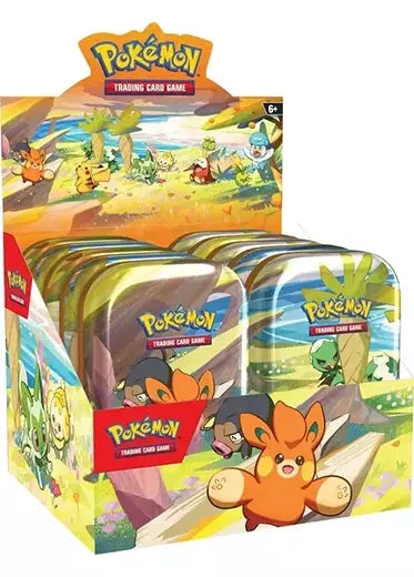 Pokemon TCG: Paldea Mini Tins - Set of 10 Pokemon TCG: Paldea Mini Tins - Set Of 10 -Double Sleeveds Store Pokemon TCG Paldea Mini Tins