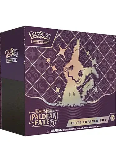 Pokemon TCG: Paldean Fates - Elite Trainer Box ETB Pokemon TCG: Paldean Fates - Elite Trainer Box ETB -Double Sleeveds Store Pokemon TCG Paldean Fates ETB Elite Trainer