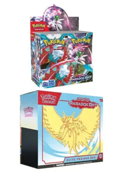 Pokemon TCG: Paradox Rift - Booster Box + Roaring Moon Elite Trainer Box