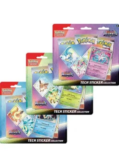 Pokemon TCG: Prismatic Evolutions - Tech Sticker Collection Set Of 3