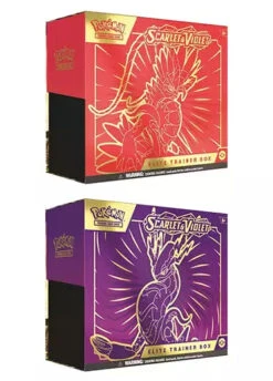Pokemon TCG: Scarlet & Violet - 2 Elite Trainer Boxes (ETB) Scarlet & Violet
