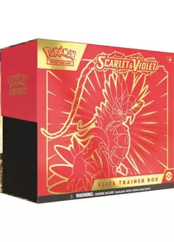 Pokemon TCG: Scarlet & Violet - Elite Trainer Box (ETB) Scarlet
