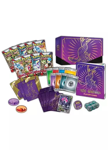 Pokemon TCG: Scarlet & Violet - Elite Trainer Box (ETB) Violet Pokemon TCG: Scarlet & Violet - Elite Trainer Box (ETB) Violet -Double Sleeveds Store Pokemon TCG Scarlet And Violet Base SV01 Elite Trainer Box ETB Violet Contents