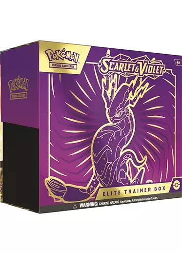 Pokemon TCG: Scarlet & Violet - Elite Trainer Box (ETB) Violet Pokemon TCG: Scarlet & Violet - Elite Trainer Box (ETB) Violet -Double Sleeveds Store Pokemon TCG Scarlet And Violet Base SV01 Elite Trainer Box ETB Violet