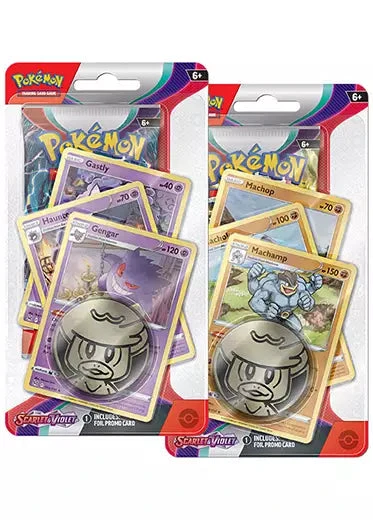 Pokemon TCG: Scarlet & Violet - Premium Checklane Combo Pokemon TCG: Scarlet & Violet - Premium Checklane Combo -Double Sleeveds Store Pokemon TCG Scarlet And Violet Base SV01 Premium Checklane Combo