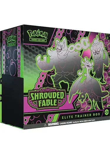 Pokemon TCG: Shrouded Fable - Elite Trainer Box ETB Pokemon TCG: Shrouded Fable - Elite Trainer Box ETB -Double Sleeveds Store Pokemon TCG Shrouded Fable Elite Trainer Box ETB