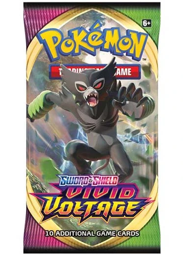 Pokemon TCG: Vivid Voltage - Booster Pack Pokemon TCG: Vivid Voltage - Booster Pack -Double Sleeveds Store Pokemon TCG Vivid Voltage Booster Pack