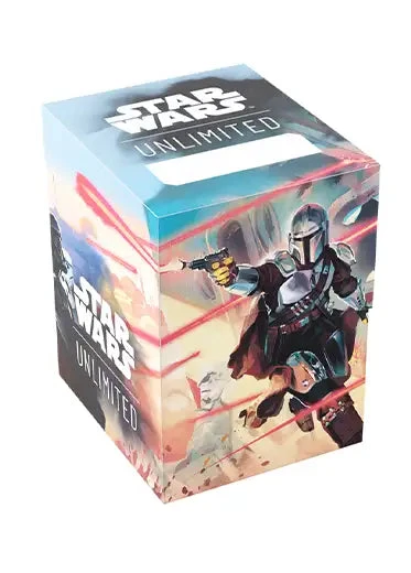 Star Wars Unlimited: Soft Crate Gamegenic Star Wars Unlimited: Soft Crate -Double Sleeveds Store Star Wars Unlimited Soft Crate Mandalorian