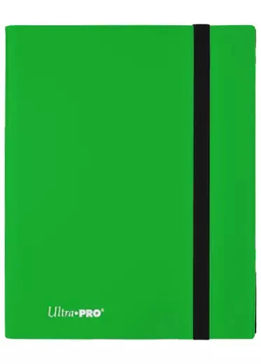 Ultra Pro: Eclipse 9-Pocket PRO-Binder Ultra Pro: Eclipse 9-Pocket PRO-Binder -Double Sleeveds Store Ultra Pro Eclipse 9 Pocket PRO Binder Lime Green