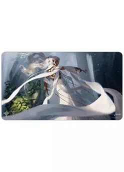 Ultra Pro: MTG Universes Beyond: Lord Of The Rings: Tales Of Middle Earth - Playmat -Double Sleeveds Store Ultra Pro MTG Universes Beyond Lord Of The Rings Tales Of Middle Earth Playmat Galadriel