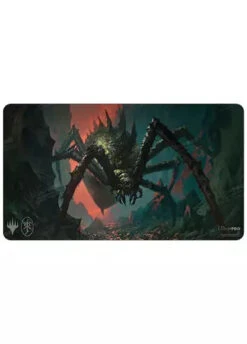 Ultra Pro: MTG Universes Beyond: Lord Of The Rings: Tales Of Middle Earth - Playmat -Double Sleeveds Store Ultra Pro MTG Universes Beyond Lord Of The Rings Tales Of Middle Earth Playmat Shelob