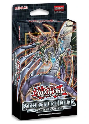 Yugioh TCG: Structure Deck - Cyber Strike Yu-Gi-Oh Yugioh TCG: Structure Deck - Cyber Strike -Double Sleeveds Store Yugioh Cyber Strike Structure Deck