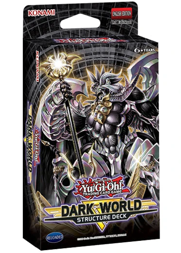 Yugioh TCG: Structure Deck - Dark World Yu-Gi-Oh Yugioh TCG: Structure Deck - Dark World -Double Sleeveds Store Yugioh Dark World Structure Deck