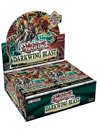 Yugioh TCG: Darkwing Blast - Booster Box Yu-Gi-Oh Yugioh TCG: Darkwing Blast - Booster Box -Double Sleeveds Store Yugioh Darkwing Blast Booster