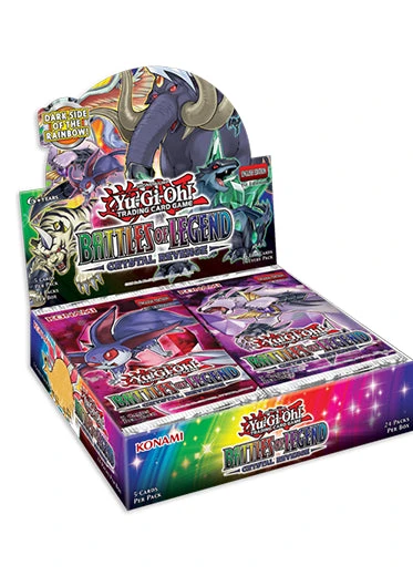 Yugioh TCG: Battles of Legend: Crystal Revenge - Booster Box Yu-Gi-Oh Yugioh TCG: Battles Of Legend: Crystal Revenge - Booster Box -Double Sleeveds Store Yugioh Structure Battles Of Legend Crystal Revenge Booster