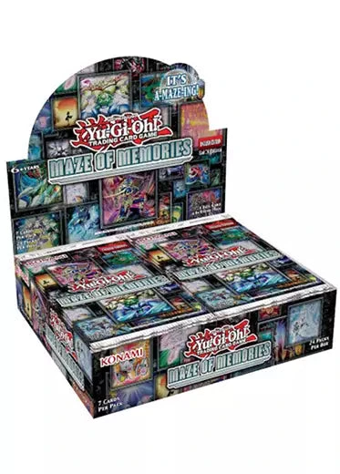 Yugioh TCG: Maze of Memories - Booster Box Yu-Gi-Oh Yugioh TCG: Maze Of Memories - Booster Box -Double Sleeveds Store Yugioh TCG Maze Of Memories Booster