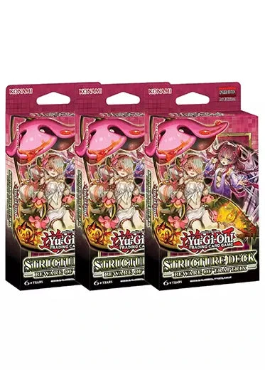 Yugioh TCG: Structure Deck - Beware the Traptrix (3 Decks) Yu-Gi-Oh Yugioh TCG: Structure Deck - Beware The Traptrix (3 Decks) -Double Sleeveds Store Yugioh TCG Structure Deck Beward Of Traptrix Triple Decks