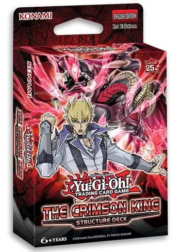 Yugioh TCG: The Crimson King - Structure Deck Yu-Gi-Oh Yugioh TCG: The Crimson King - Structure Deck -Double Sleeveds Store Yugioh TCG The Crimson King Structure Deck