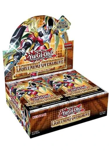 Yugioh TCG: Lightning Overdrive - Booster Box Yu-Gi-Oh Yugioh TCG: Lightning Overdrive - Booster Box -Double Sleeveds Store Yugioh lightning overdrive booster