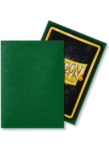 Dragon Shield: Matte Sleeves (100, Standard Size) Dragon Shield: Matte Sleeves (100, Standard Size) -Double Sleeveds Store dragon shield matte sleeve emerald2